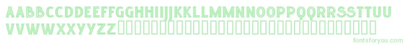 Lgfelucidartitularesreg Font – Green Fonts on White Background