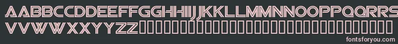 ViperSquadron Font – Pink Fonts on Black Background