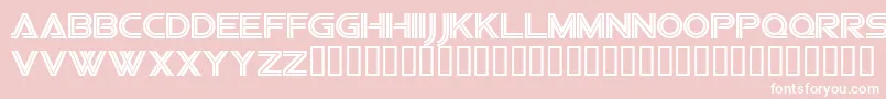 ViperSquadron Font – White Fonts on Pink Background