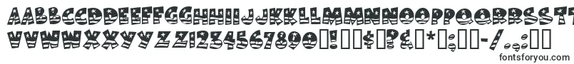 Bodiemfflag-fontti – Ilman serifejä olevat fontit