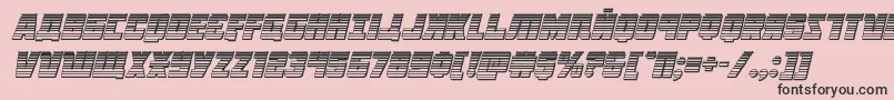En savoir plus sur la police Octoberguardchromeital Police Octoberguardchromeital – polices noires sur fond rose