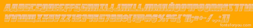 En savoir plus sur la police Octoberguardchromeital Police Octoberguardchromeital – polices roses sur fond orange