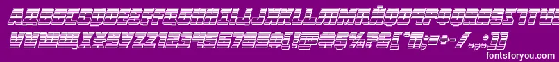 En savoir plus sur la police Octoberguardchromeital Police Octoberguardchromeital – polices blanches sur fond violet