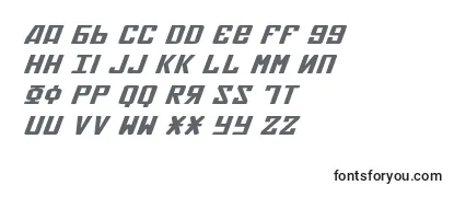 SovietXExpandedItalic-fontti