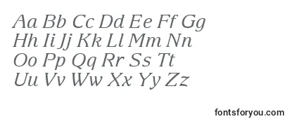 Обзор шрифта ArianGrqiItalic