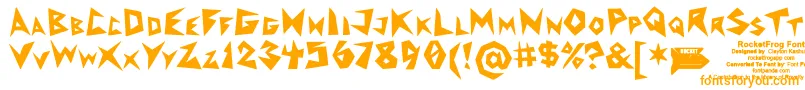 RocketfrogFont Font – Orange Fonts