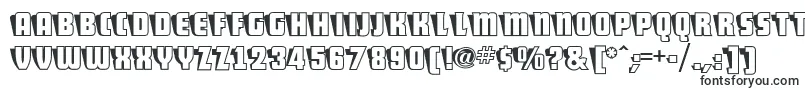Шрифт ShoCardCapsNf – шрифты для Adobe Acrobat
