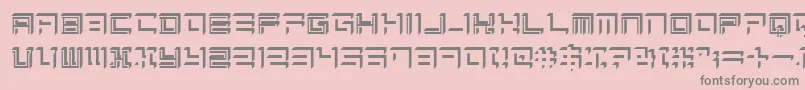 Шрифт Sqrt – серые шрифты на розовом фоне