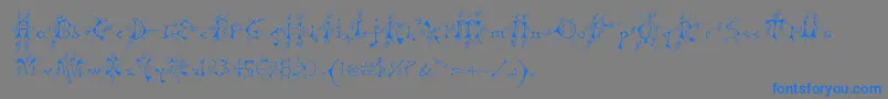 Подробнее о шрифте Mp Шрифт Mp – синие шрифты на сером фоне