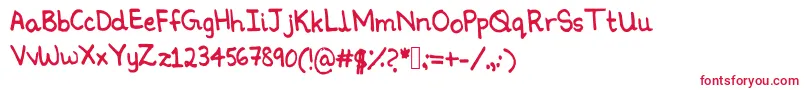 Ninoshandwriting Font – Red Fonts