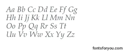 PalladiusItalic Font