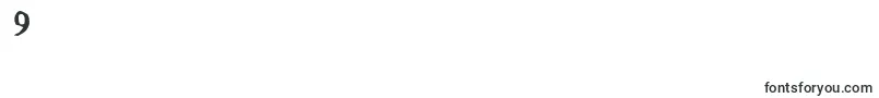 フォントMope – フォント数字9