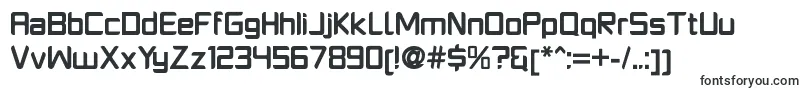 フォントPlatformoneBold – Mac用フォント