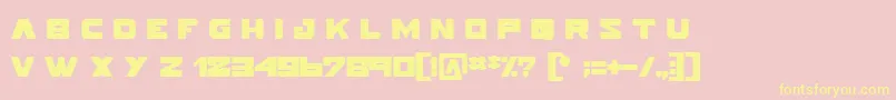 More about Pokerface Font Pokerface Font – Yellow Fonts on Pink Background