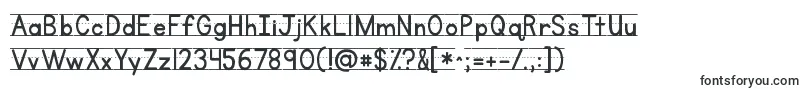 Kgprimarylinednospace Font – Typography Fonts