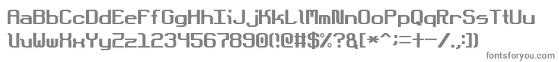 DotboundaryJustified Font – Gray Fonts