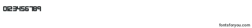 FightingForce Font – Fonts for Numbers and Digits