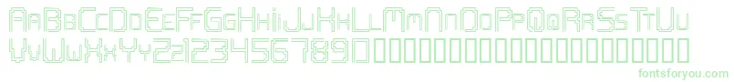 Openmind Font – Green Fonts on White Background