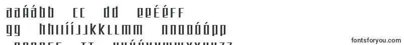 フォントSfSquareRootExtended – ゲール文字