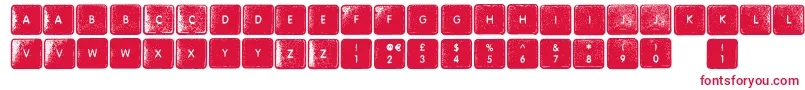 WhereMyKeys Font – Red Fonts