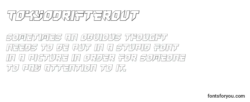 Review of the Tokyodrifterout Font