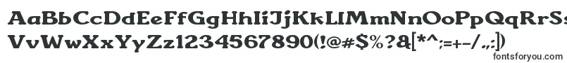 Шрифт Sunantara – шрифты с засечками