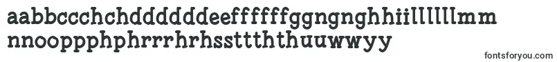 FonesiaBold Font – Welsh Fonts