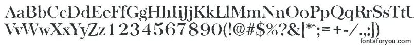 Шрифт BaskervilleantiqueMediumRegular – официальные шрифты