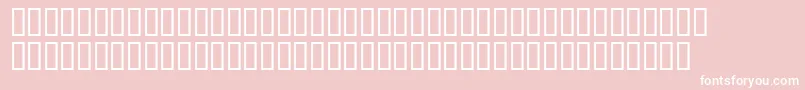 Antoniomountbattensh Font – White Fonts on Pink Background