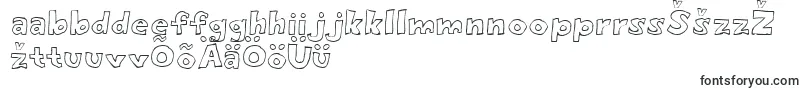 Eighty Percent Outline Font – Estonian Fonts