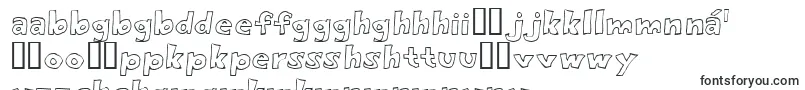 Fonte Eighty Percent Outline – fontes igbo