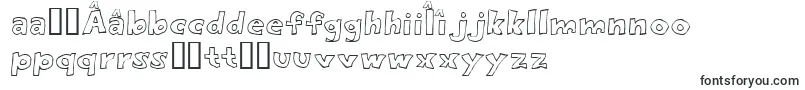 Eighty Percent Outline-fontti – romanialaiset fontit