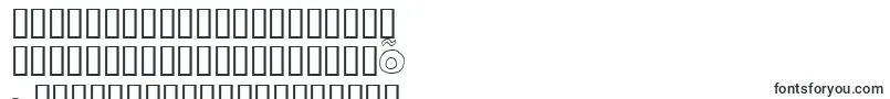 Fonte Eighty Percent Outline – fontes armênias