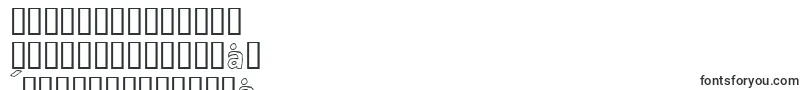 Fonte Eighty Percent Outline – fontes chineses (simplificados)