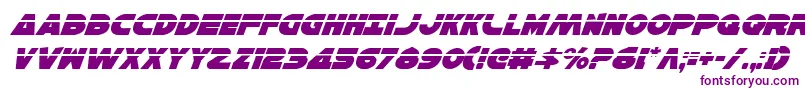 More about HanSoloLaserItalic Font HanSoloLaserItalic Font – Purple Fonts on White Background