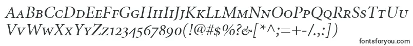 MinionItalicSmallCapsOldstyleFigures Font – Fonts for PixelLab