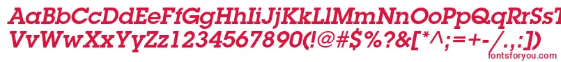 LubalingraphstdDemioblique Font – Red Fonts