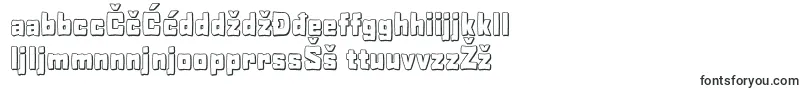 RabaneraOutlineShadow Font – Bosnian Fonts