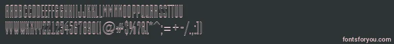 EmpirialotlRegular Font – Pink Fonts on Black Background
