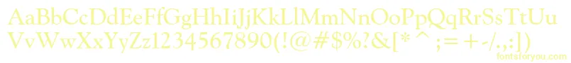 GoudyCatalogueBt Font – Yellow Fonts