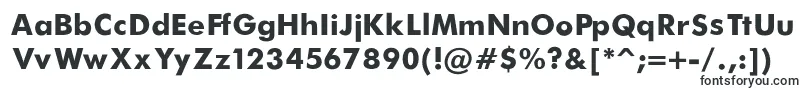 FuturaBold-Schriftart – Barcode-Schriften