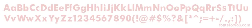 FuturaBold Font – Pink Fonts