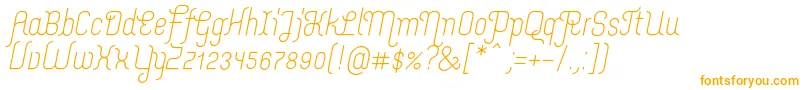 fuente MerijntjeRegularitalic – Fuentes Naranjas