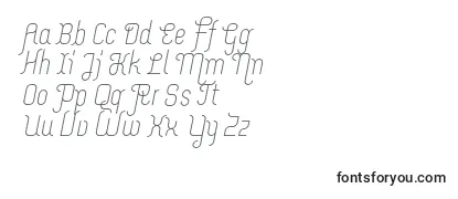 MerijntjeRegularitalic Font