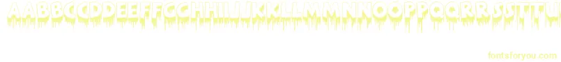 Merdeka Font – Yellow Fonts on White Background