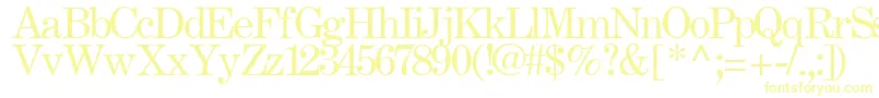 Шрифт FastRegularTtstd – жёлтые шрифты