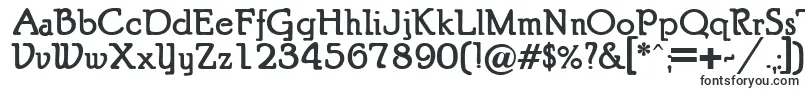 PuritanBold-fontti – Alkuperäiset fontit