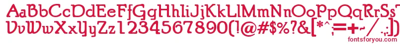 PuritanBold Font – Red Fonts