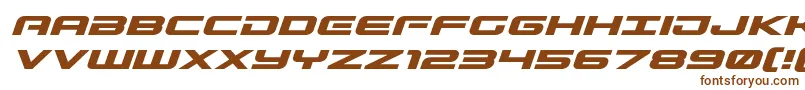 Gunshipexpandital Font – Brown Fonts
