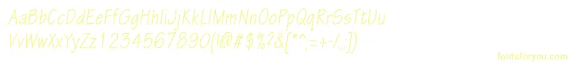 EskiztwocondcItalic Font – Yellow Fonts